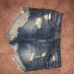 Jean shorts